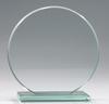 JGA-10-LG Glass Circle on a Base Award Large