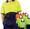 ECLTH-255 Jackman Hi Vis Long Sleeve  Polo (Embroidered)
