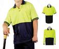 ECLTH-265 Justin Hi Vis Long Sleeve Polo (Embroidered)