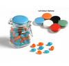 CONF-10-BK Jelly Beans in Clip Lock Jar 80G