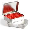 CONF-75 Rectangle Hinge Tin filled with Jelly Beans 65g